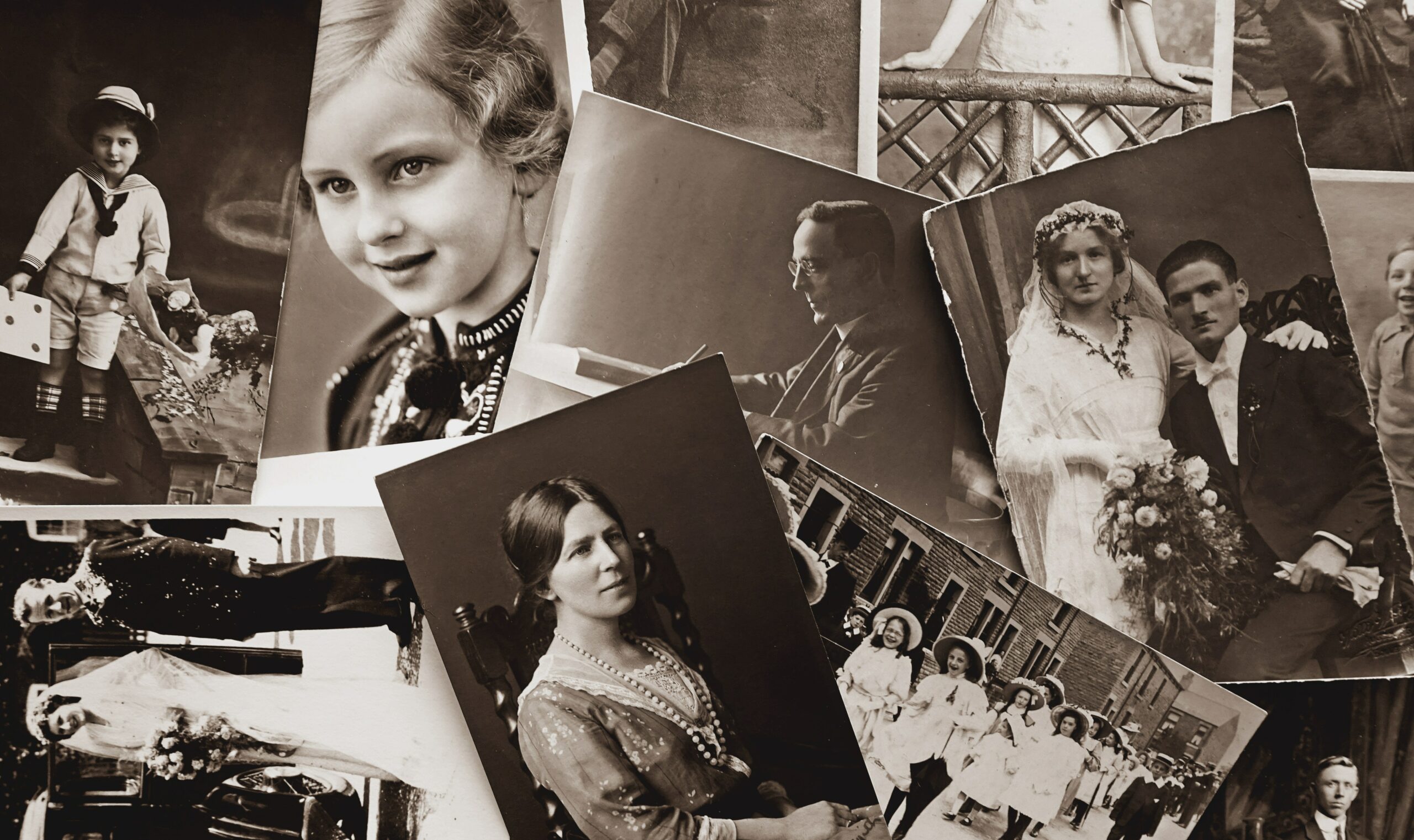 Oude familie foto's